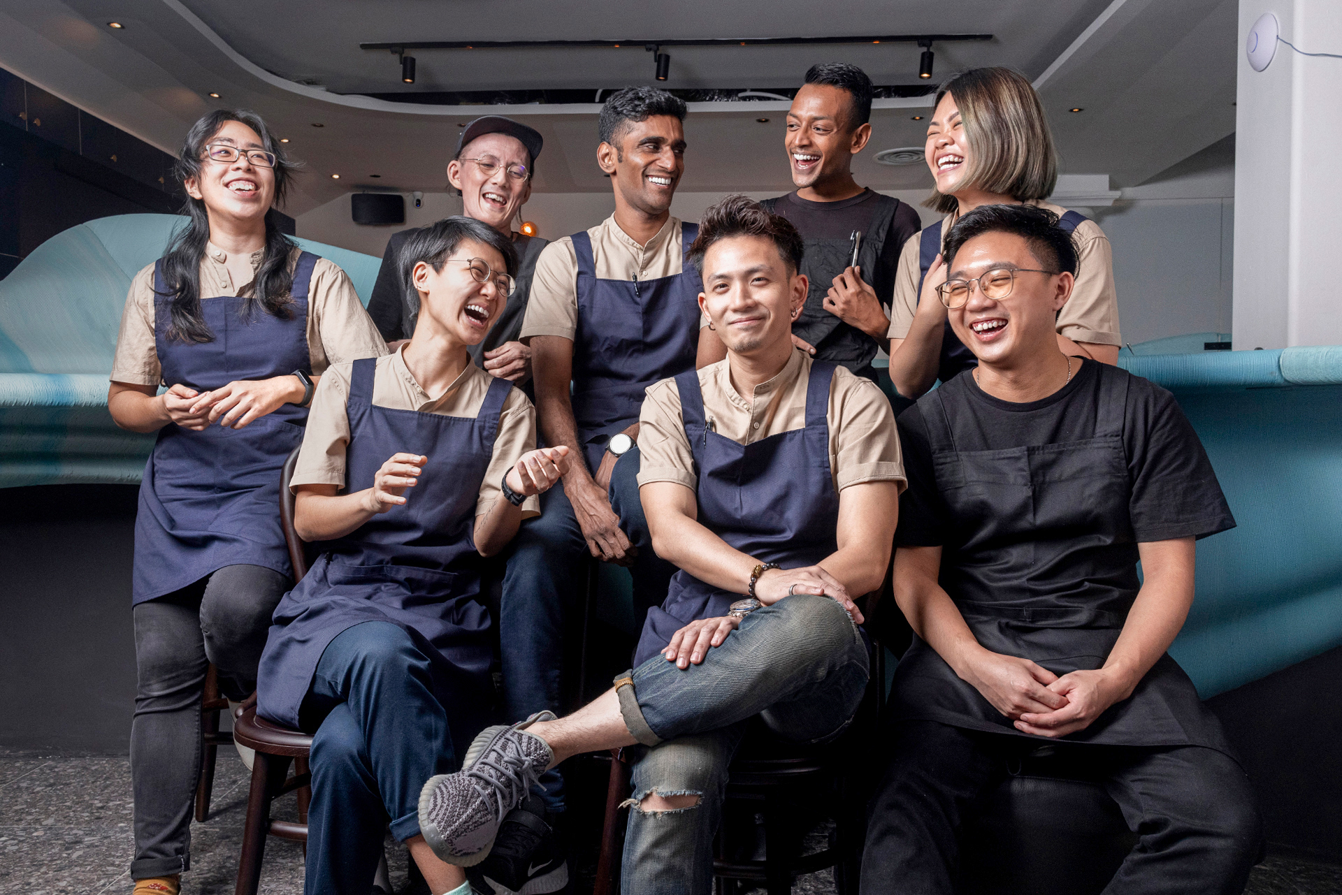 The team at Analogue bar