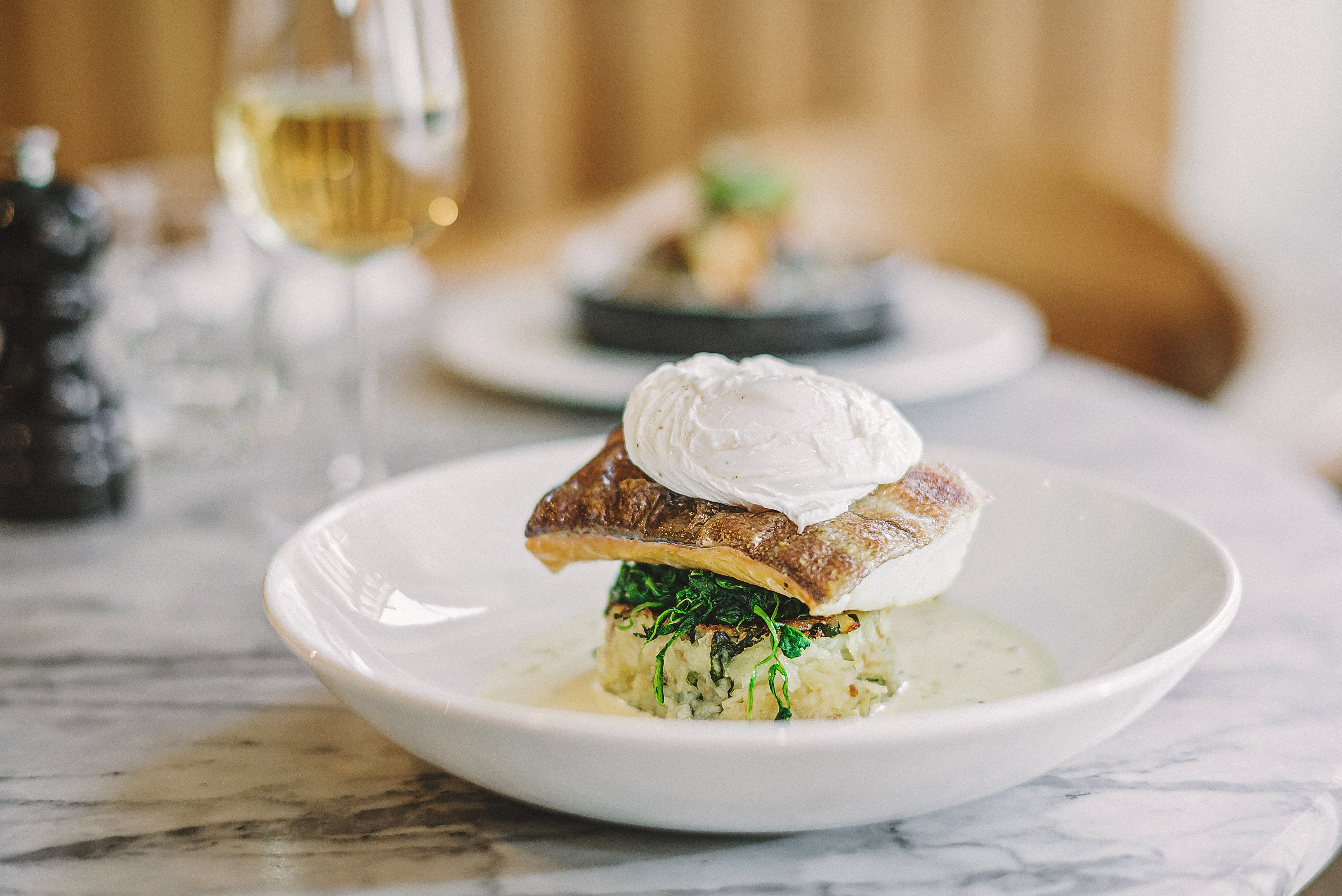 Lussmanns MSC Smoked Haddock With Ppached Egg And Cavolo Nero Potato Cake