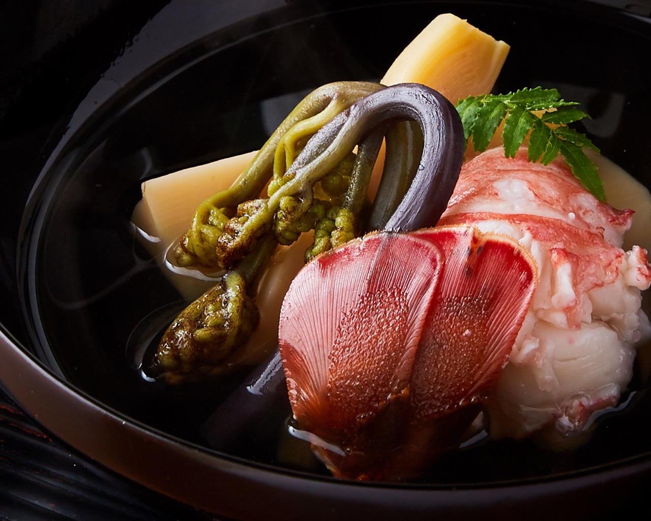 Seafood Dish at Ise Sueyoshi. Photo courtesy of Yuuki Tanaka.