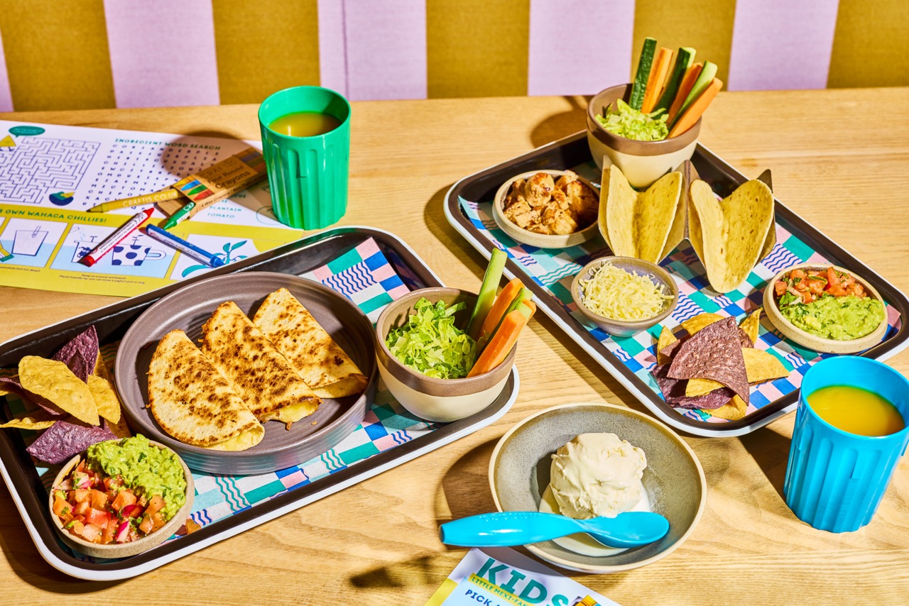 Healthy children's meals at Wahaca