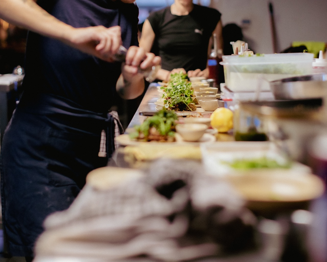 Food on the pass at venn canteen, Porto