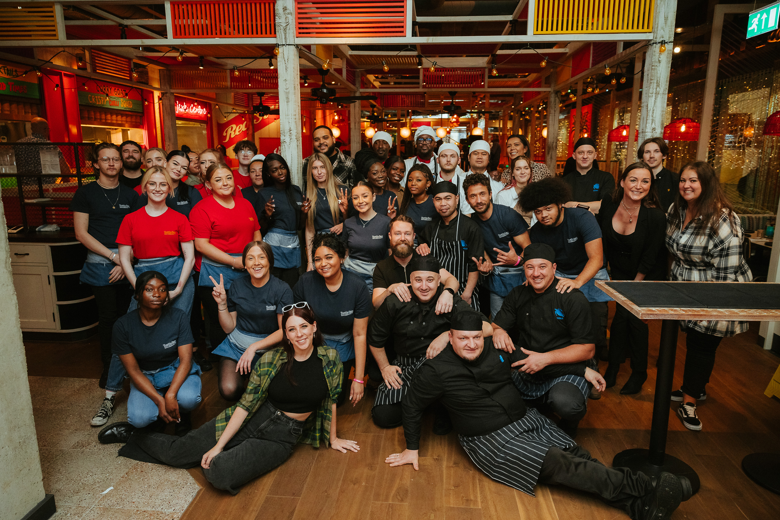 Group of people at Turtle Bay It's All About Race Roadshow