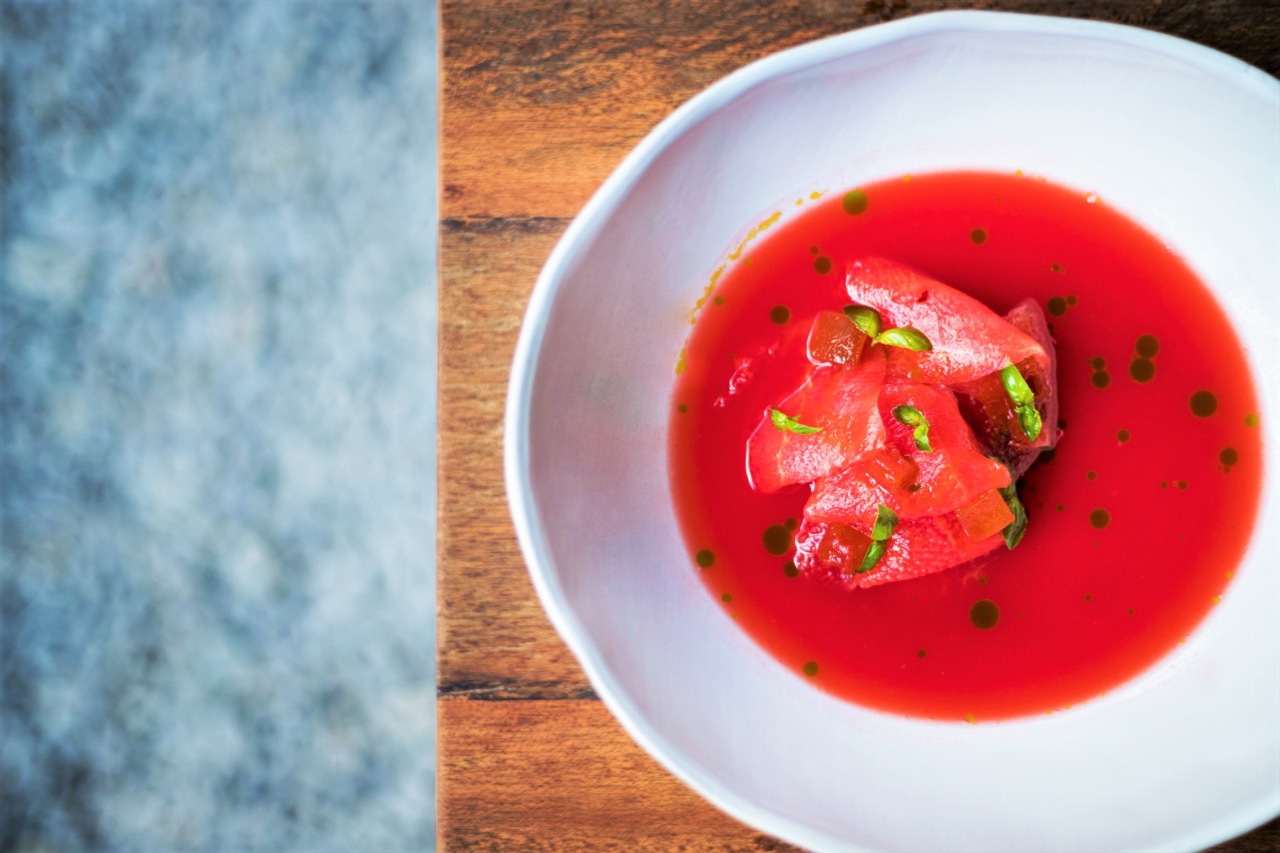 Zero waste dish from Chef Vojtech Vegh