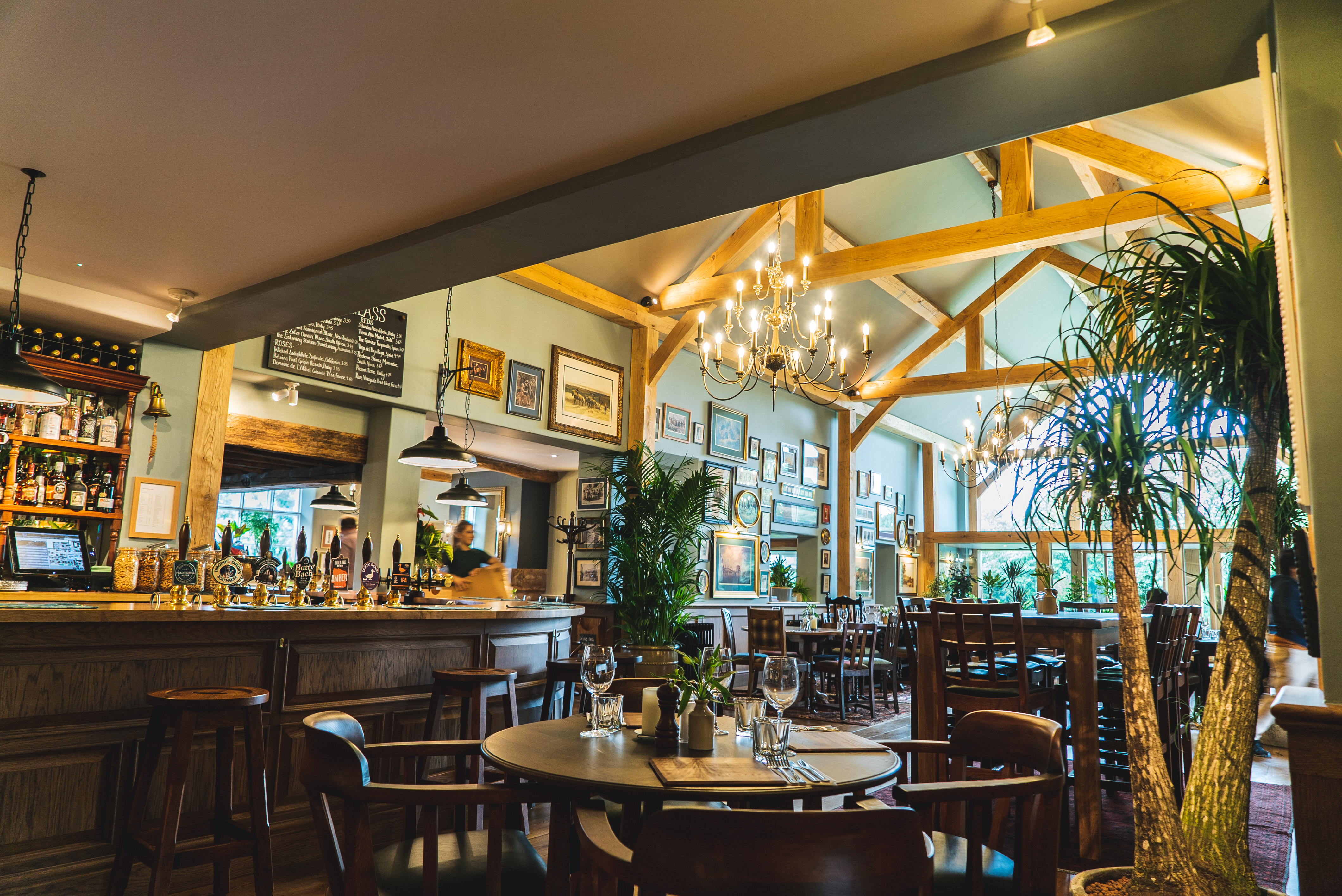 Interior shot of a Brunning & Price pub