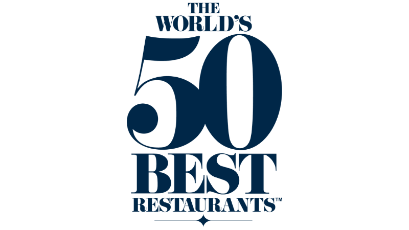 THE WORLD'S 50 BEST Restaurants logo on white background