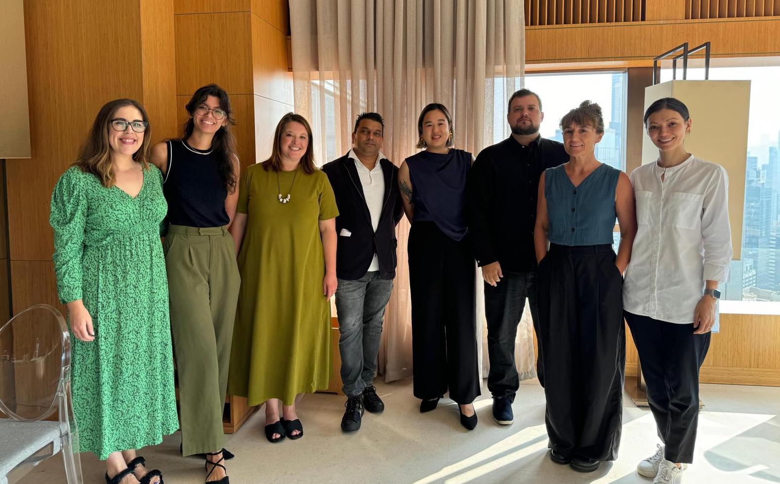 Team Belu and The SRA team at the launch of 'Small Changes, Big Impact: Driving Sustainability Through Hospitality', a free resource from Belu and The Sustainable Restaurant Association