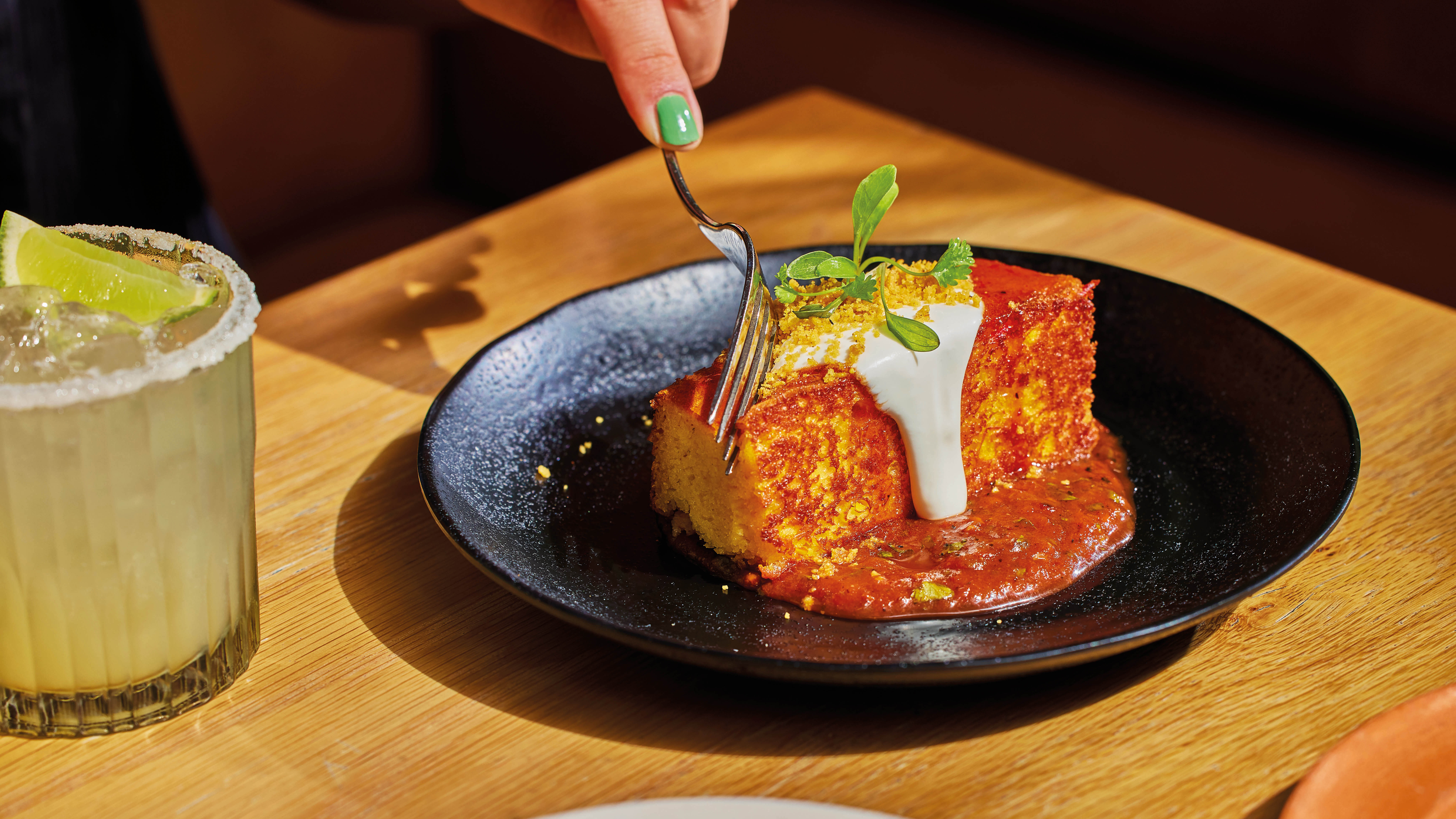 Cornbread at Wahaca