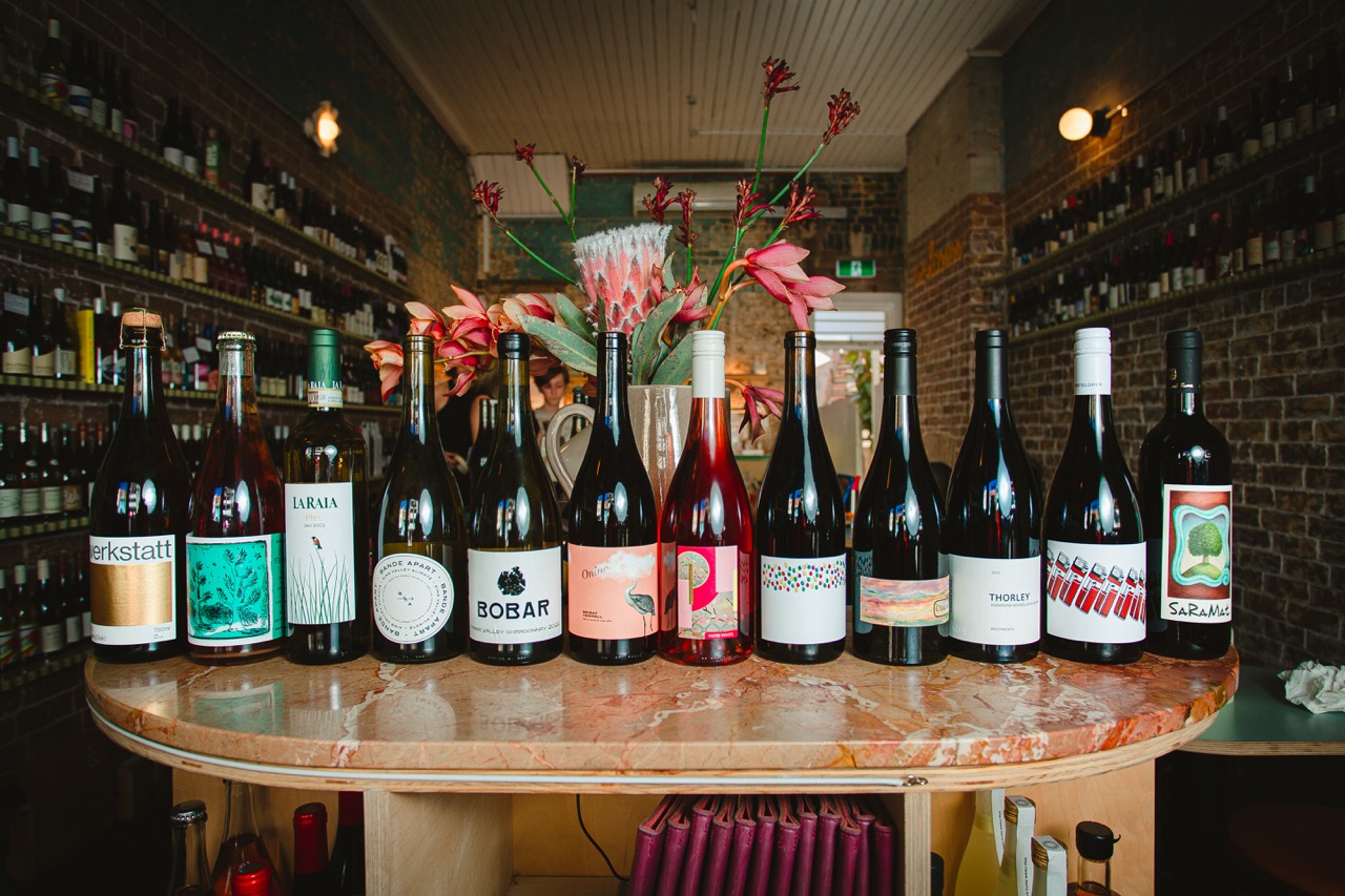 Selection of women-produced wines at Famelia