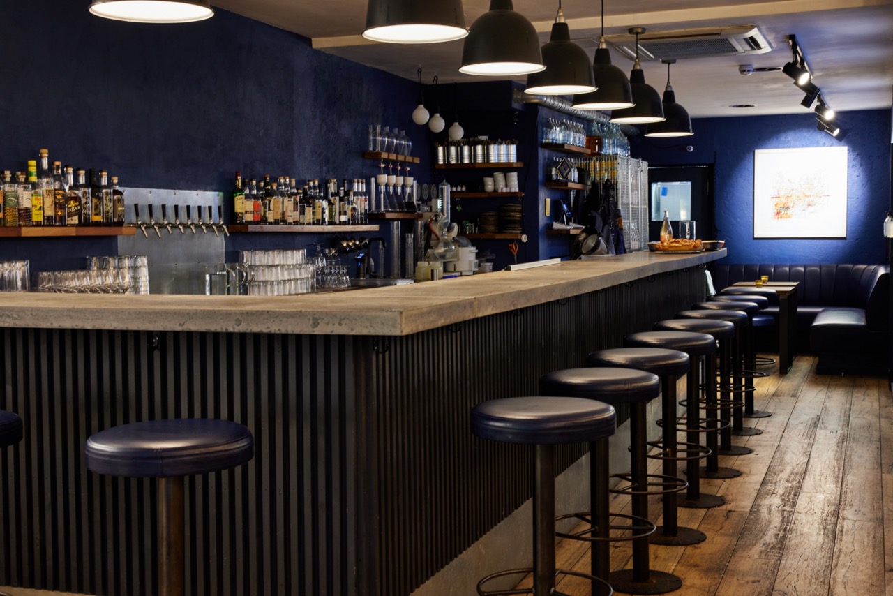 Bar counter in Little Mercies