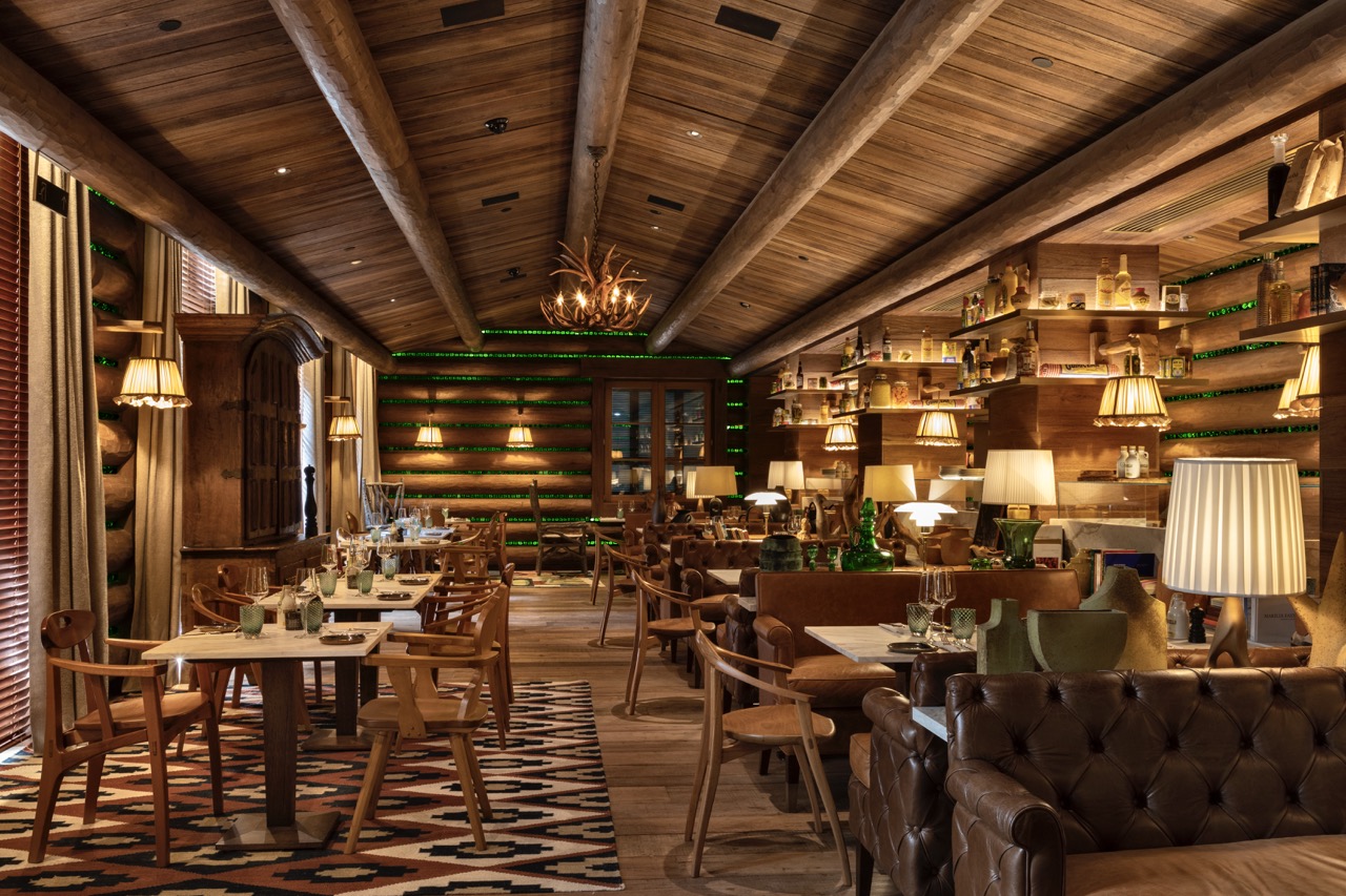Interior shot of Blaise restaurant at Rosewood Sao Paulo