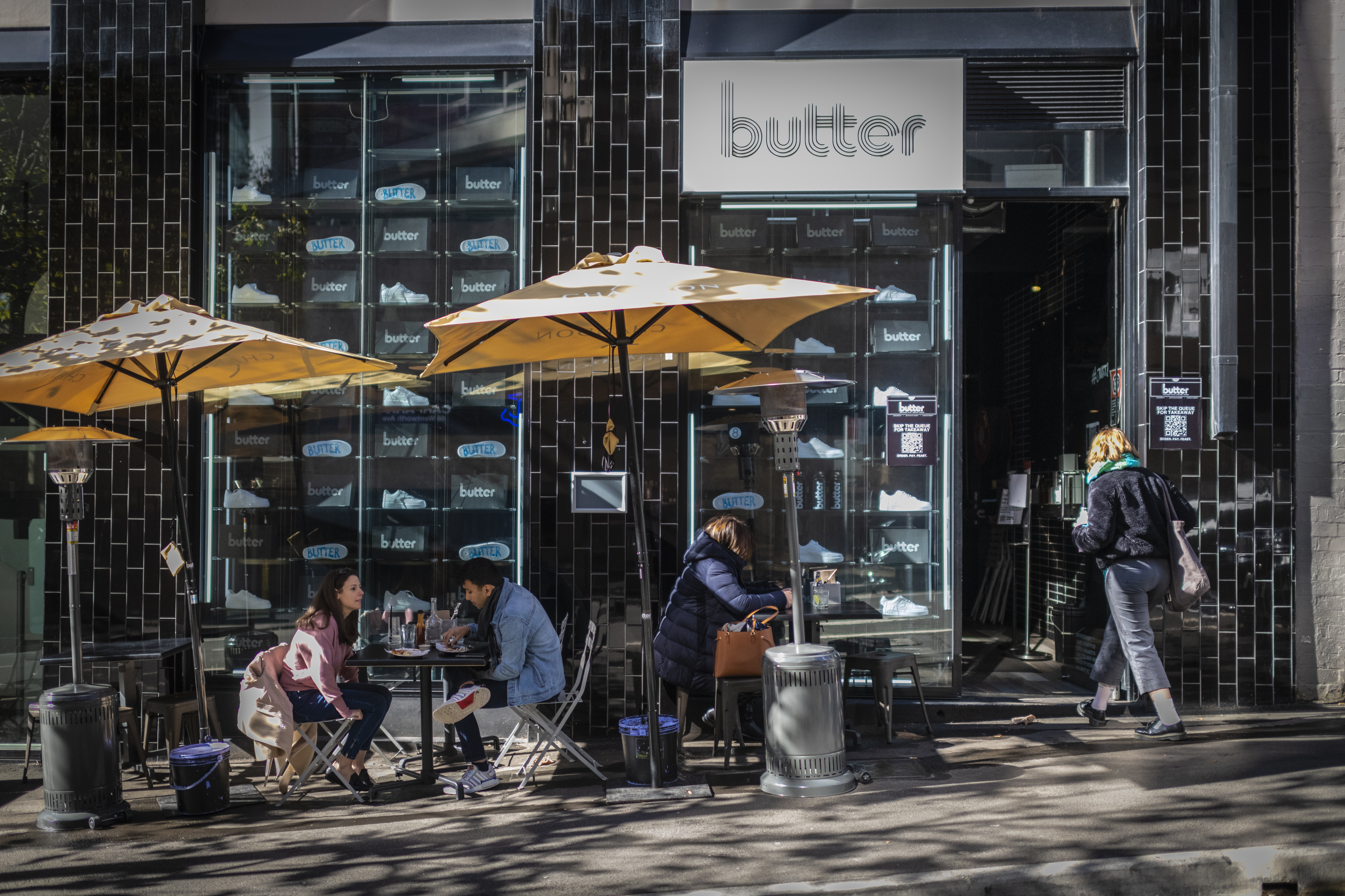 The exterior of Butter restaurant in Sydney
