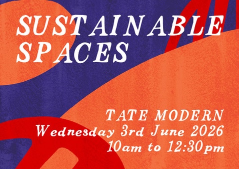 Sustainable Spaces event graphic