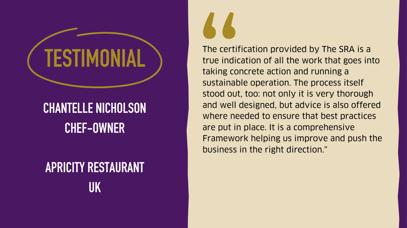 Testimonial graphic from Apricity