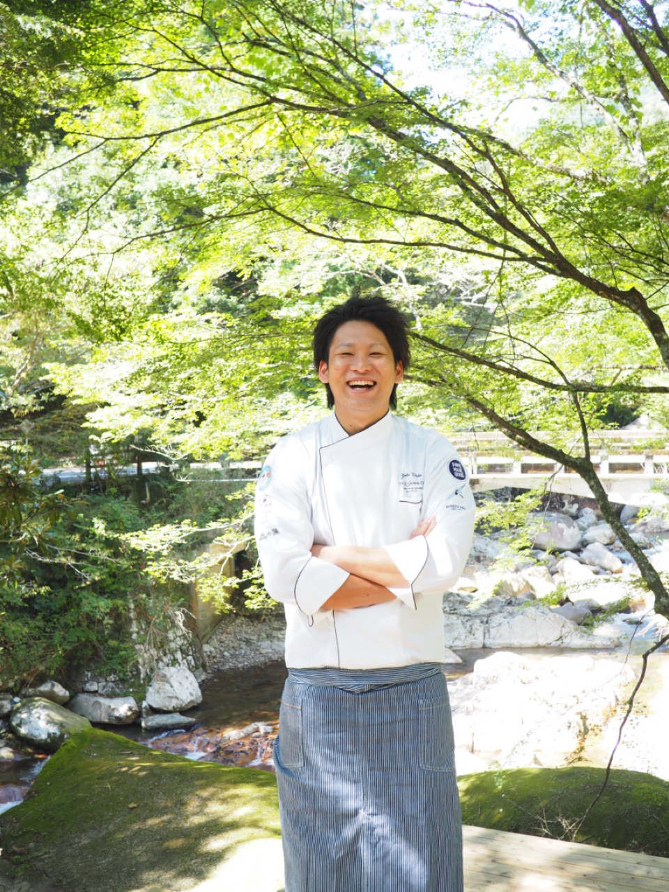 Chef Yudai Kitaku at Selvaggio restaurant Japan