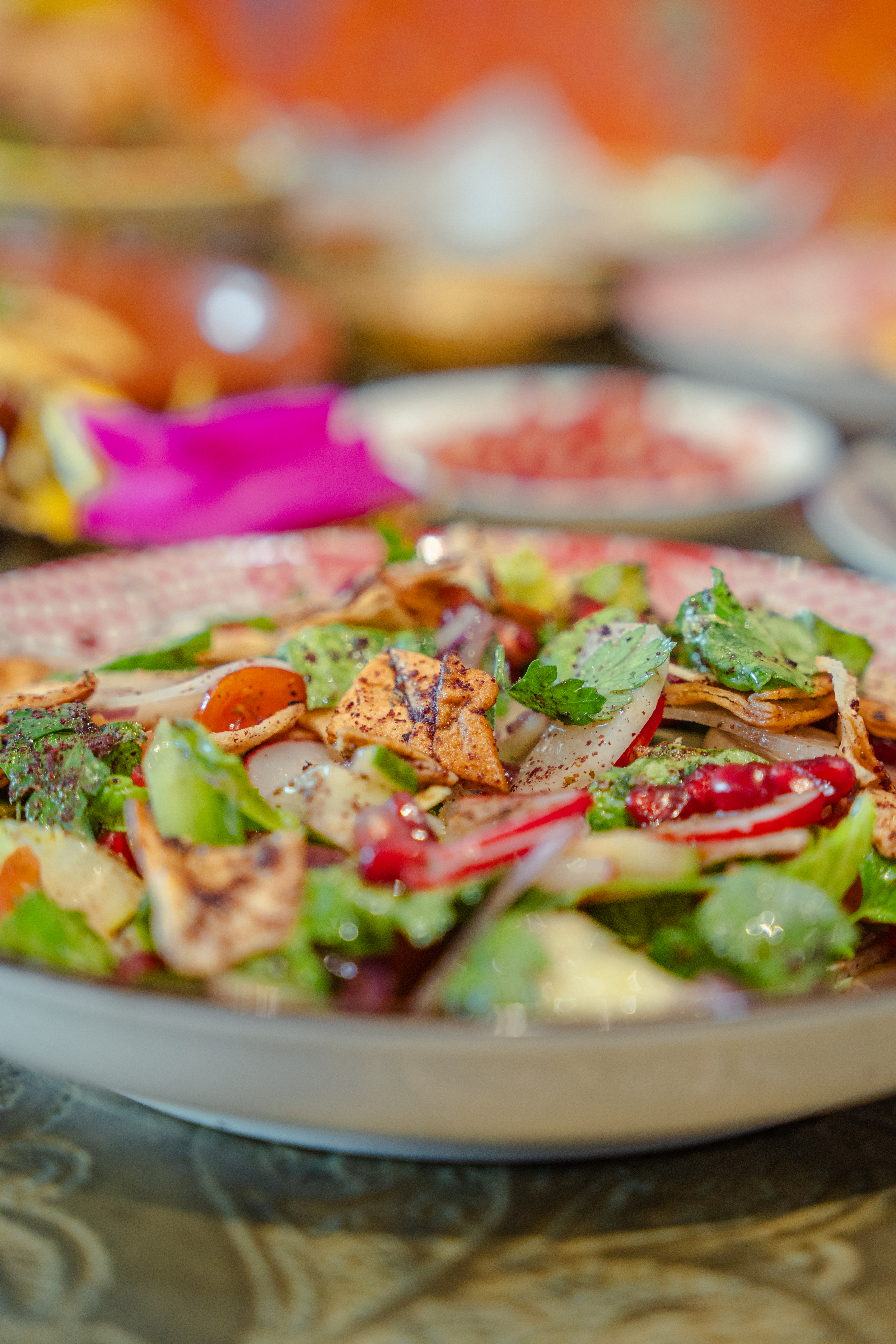 Bowl of salad at Comptoir Libanais
