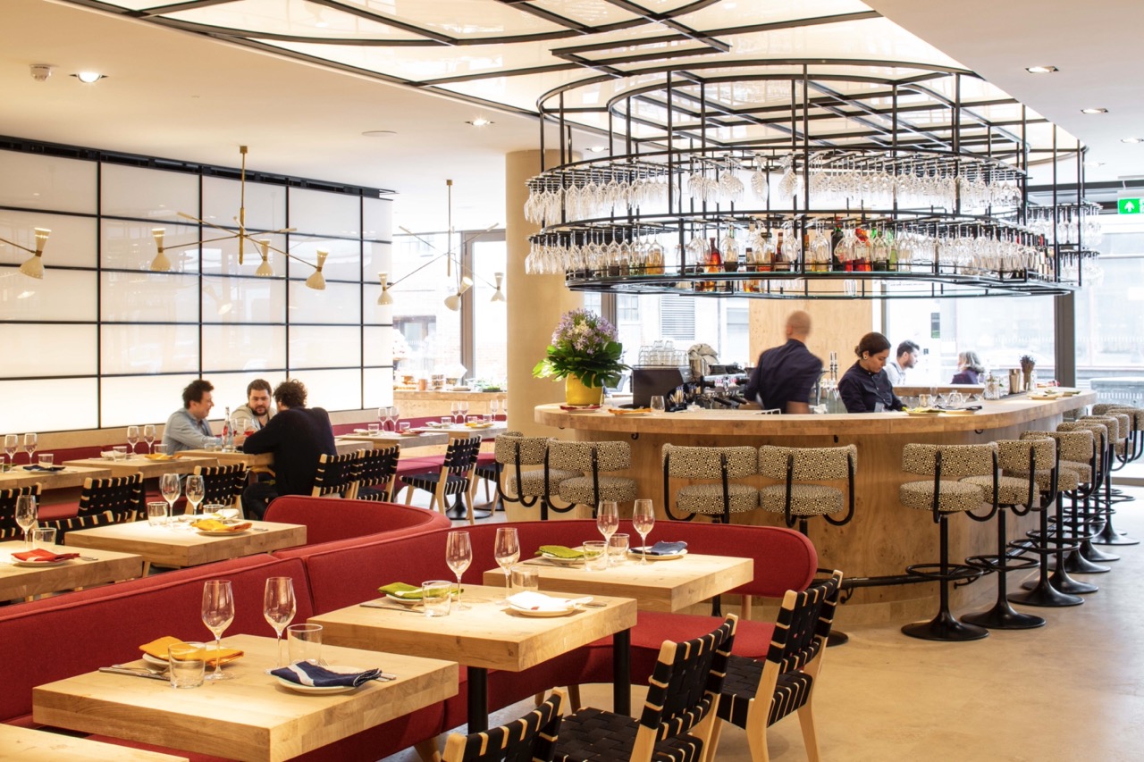 Interior shot of ROVI by Ottolenghi