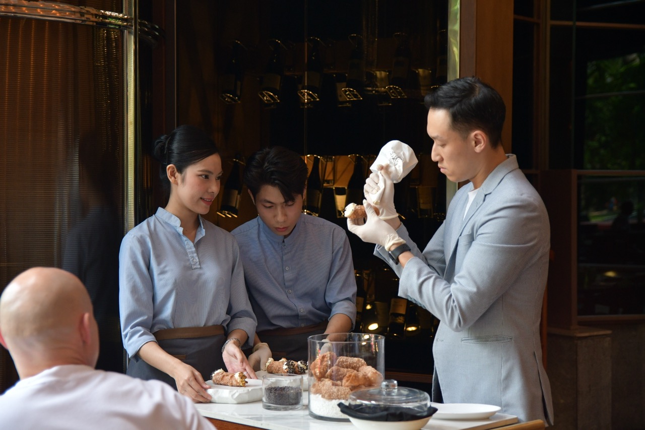 On the job training at New World Saigon