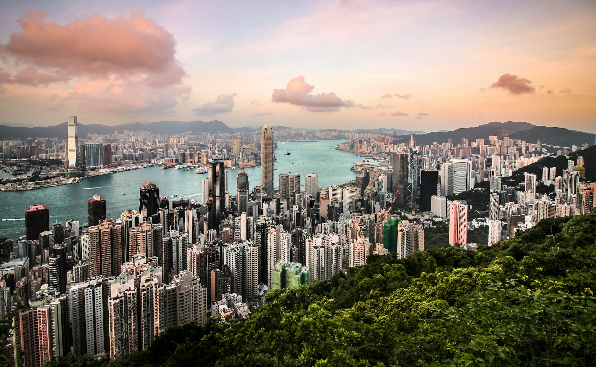 Hong Kong skyline