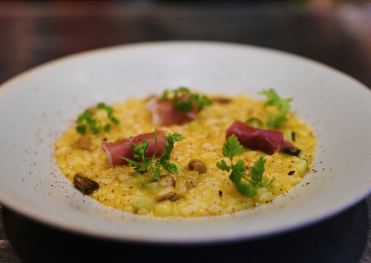 A plate of beautiful food at Liao Studio, Taiwan